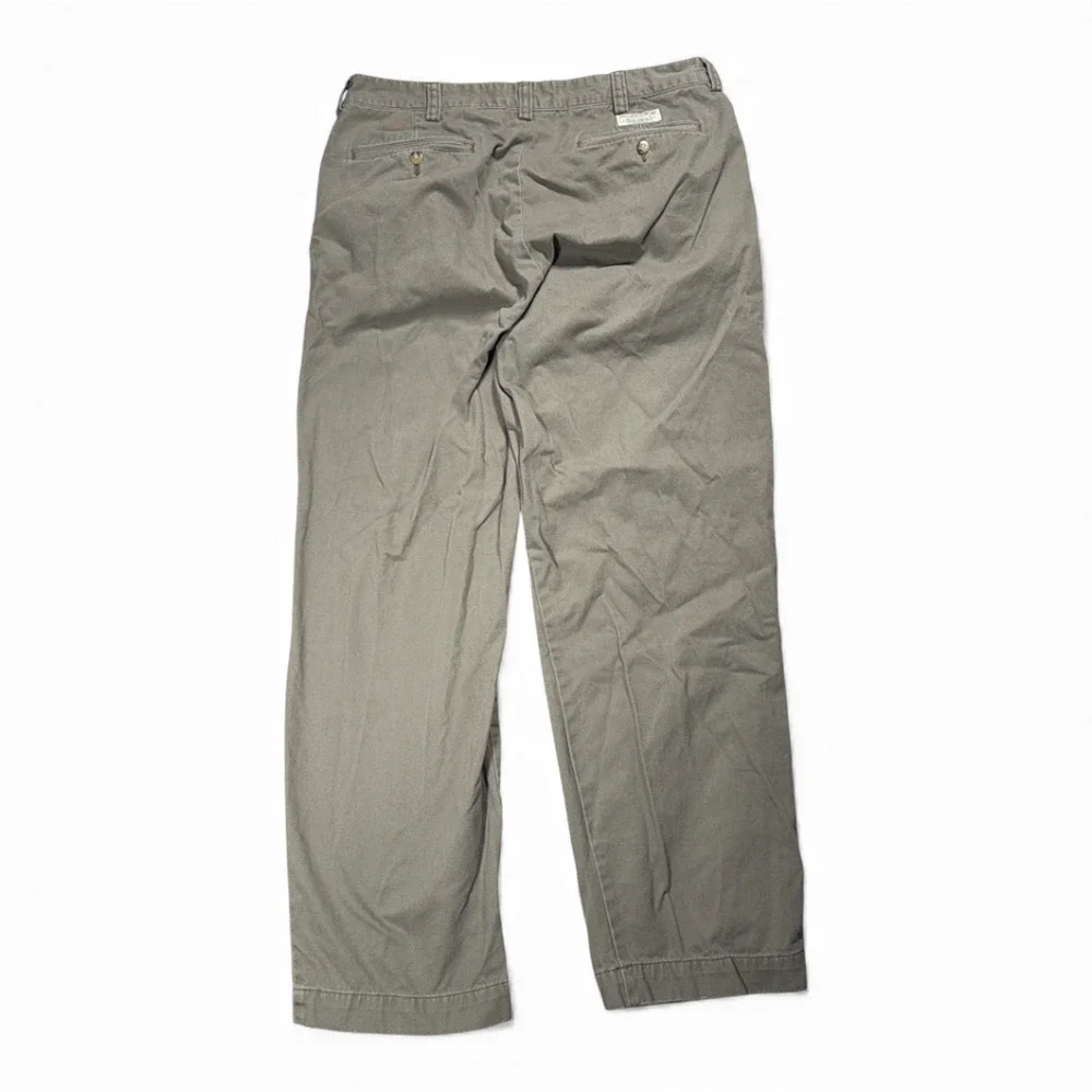 Polo Jeans Co Pants Mens 34x30 Green Ralph Lauren Chino Military Straight Y2K